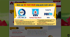 Desktop Screenshot of anamikabus.com